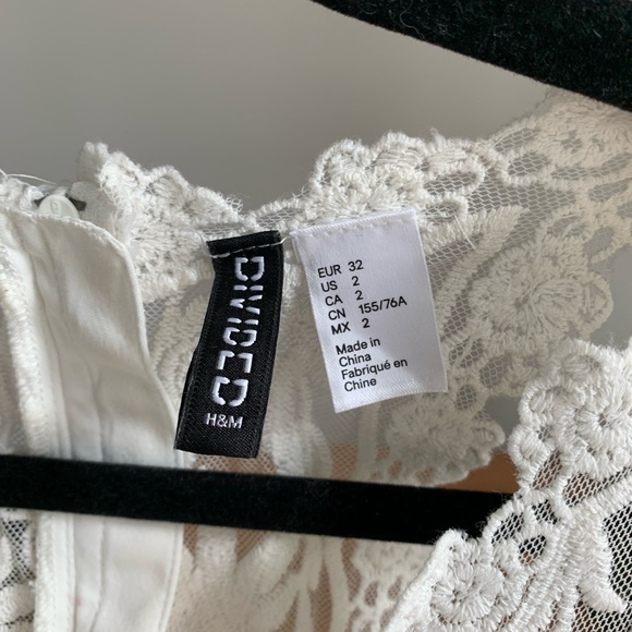 Lace Top H&M Mini Dress - Picture 5 of 5